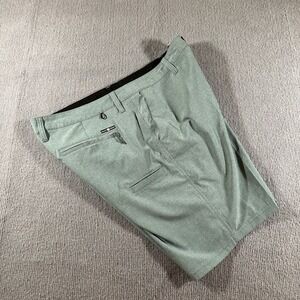 Salty Crew Hybrid Mens Shorts Blue Teal Casual Quick Dry Size 31 Stretch‎